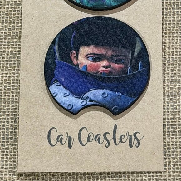 Monster - Sublimated Car Coasters V3 - Picture 3 of 3